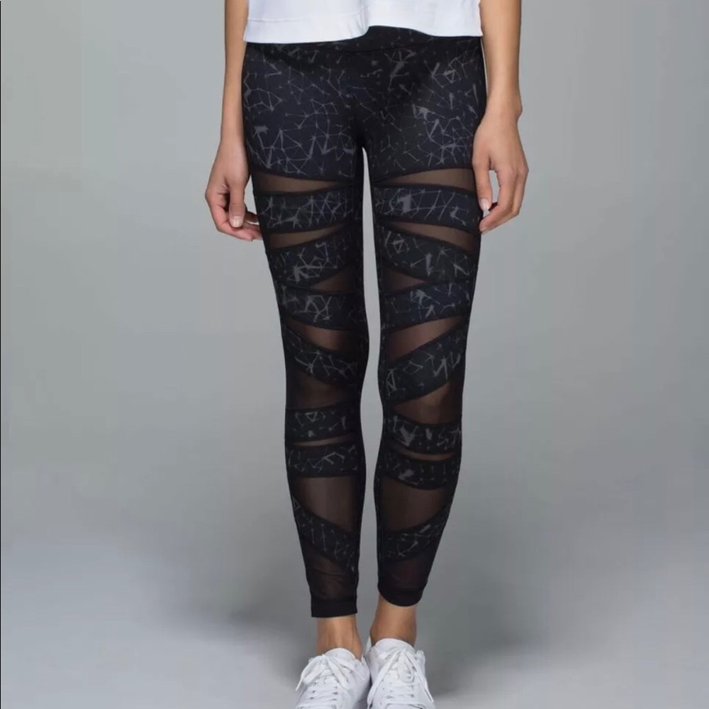 Lululemon High times tech mesh leggings size 2